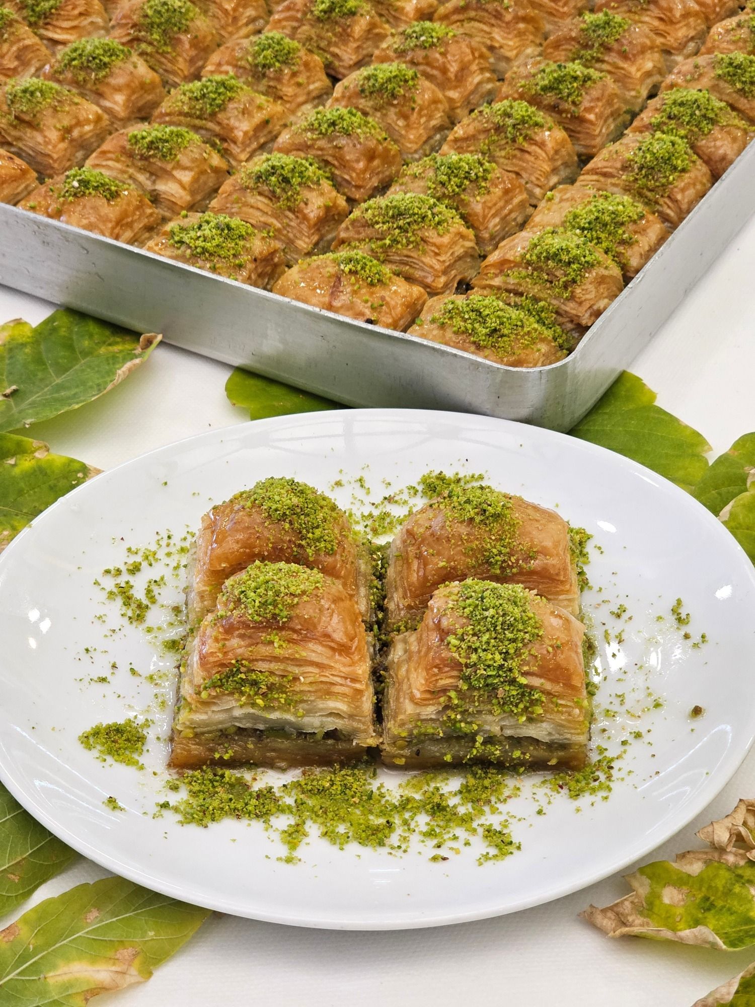 Fıstıklı Baklava (4 Dilim)
