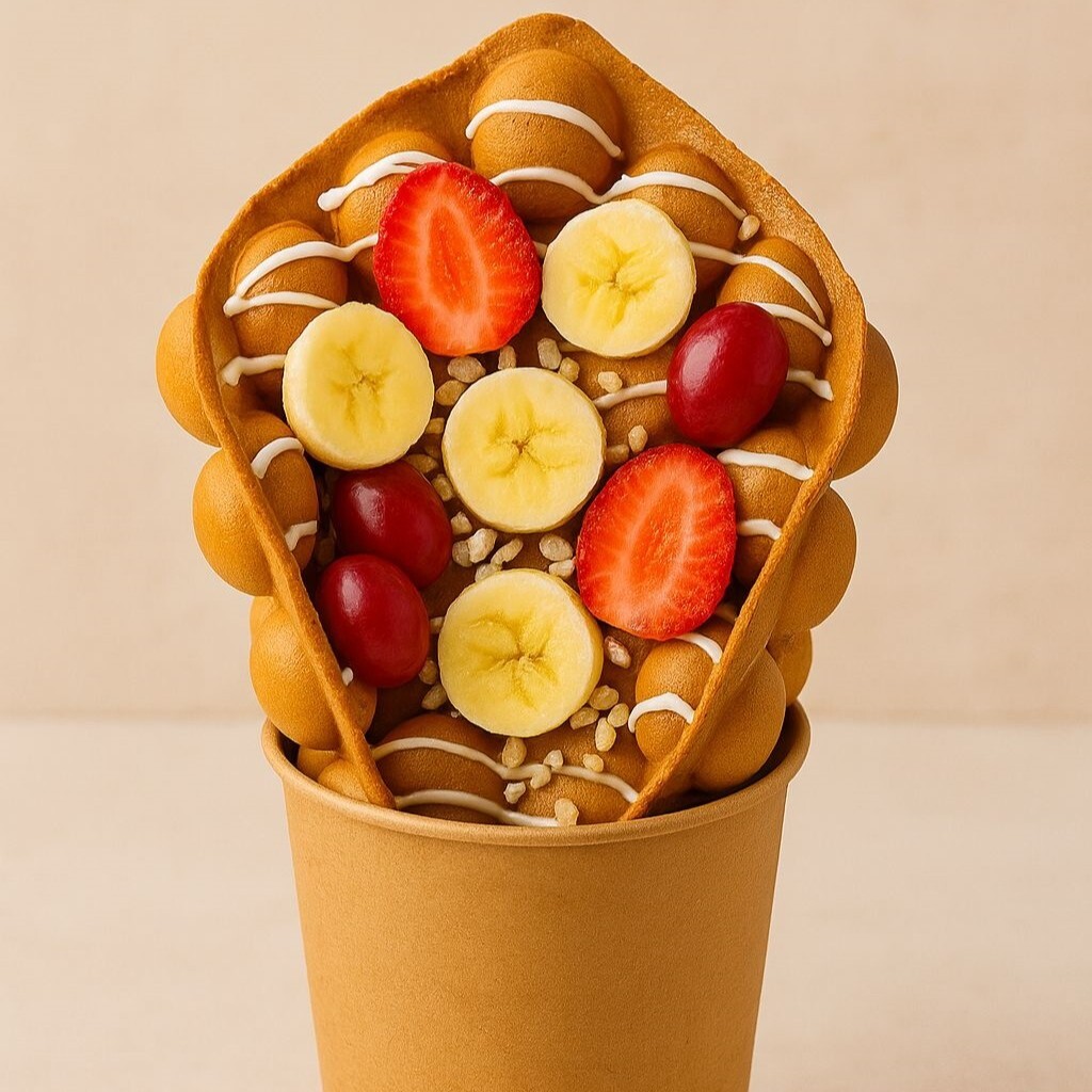 Angel Bubble Waffle (Bardakta)