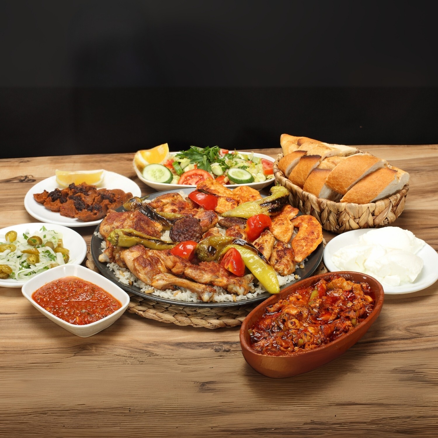3'Lü Izgara Tepsi Menü Çakraz Special