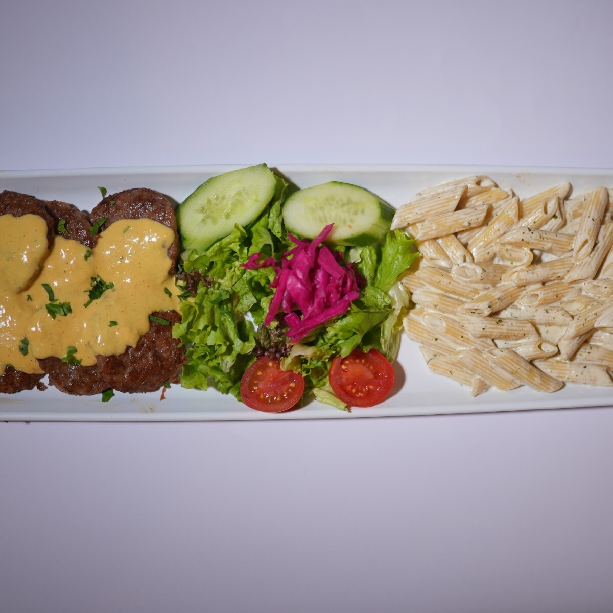 Kremalı Cheddarlı Köfte