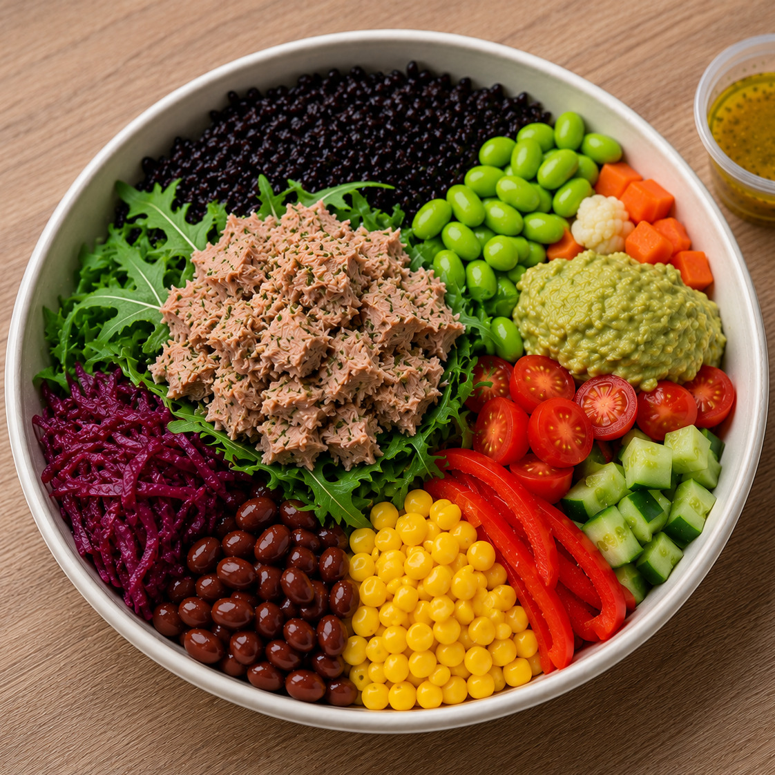 Fit Black Series/Rokalı Ton Balıklı Bowl