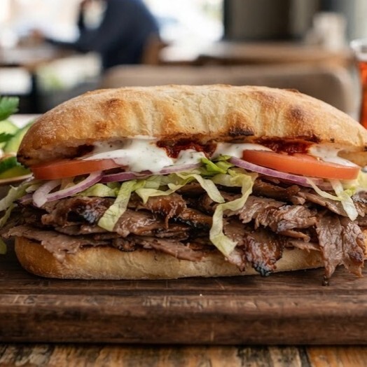 Et Döner Sandviç Ekmeğine