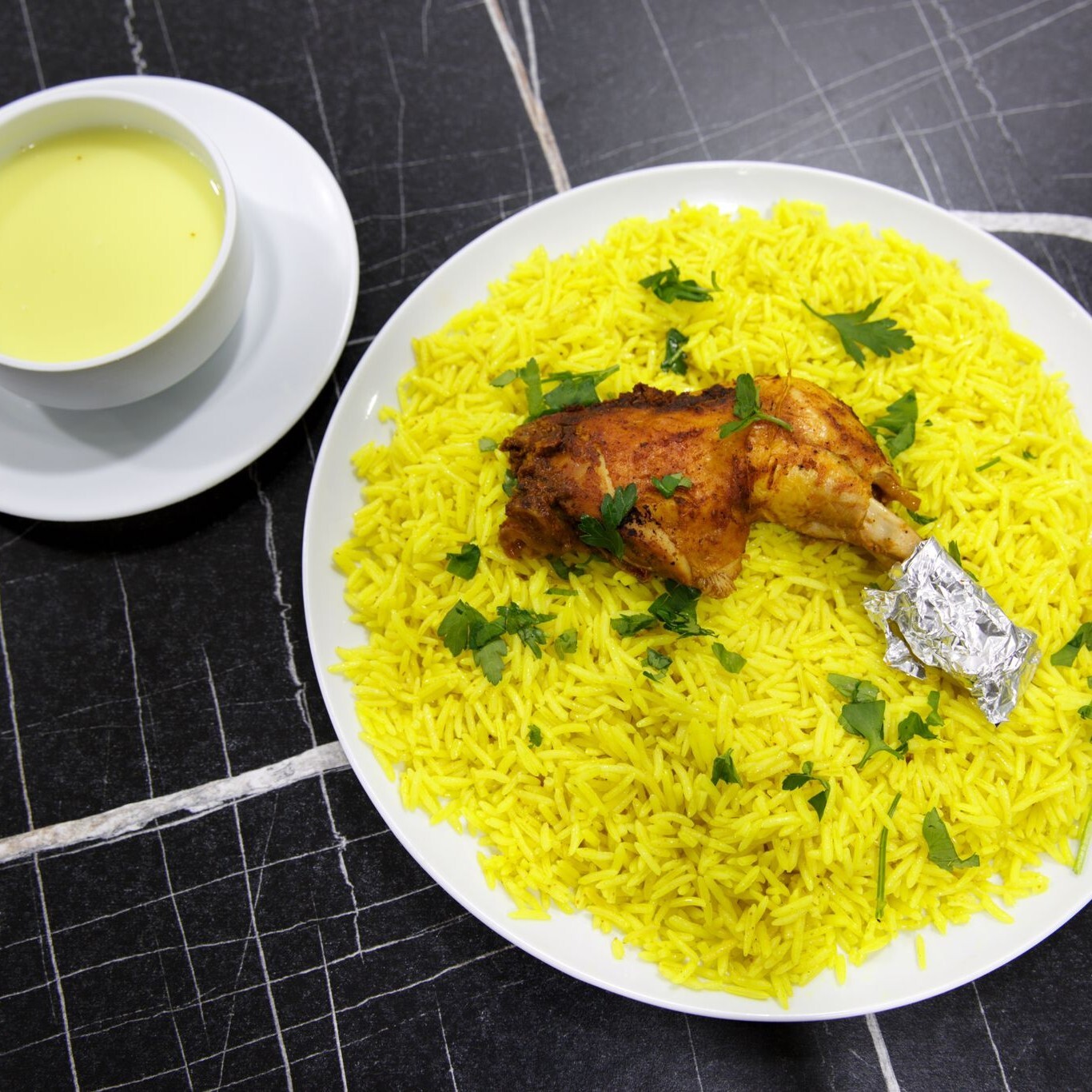 Tavuklu Ürdünlü Mansaf Çeyrek