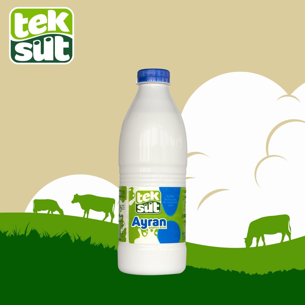 Tek Süt Ayran (1 lt)