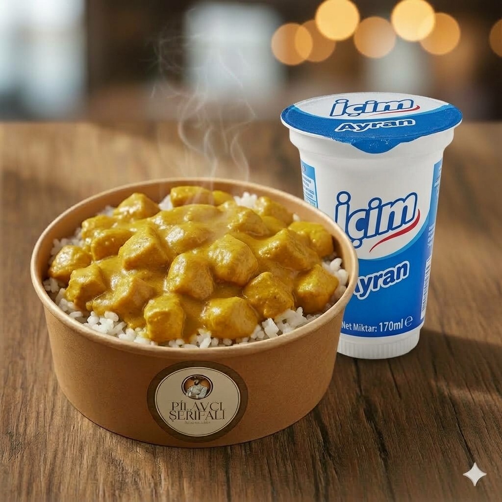 Köri Soslu Pilav Menü