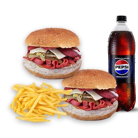 2'li İso Burger Menü