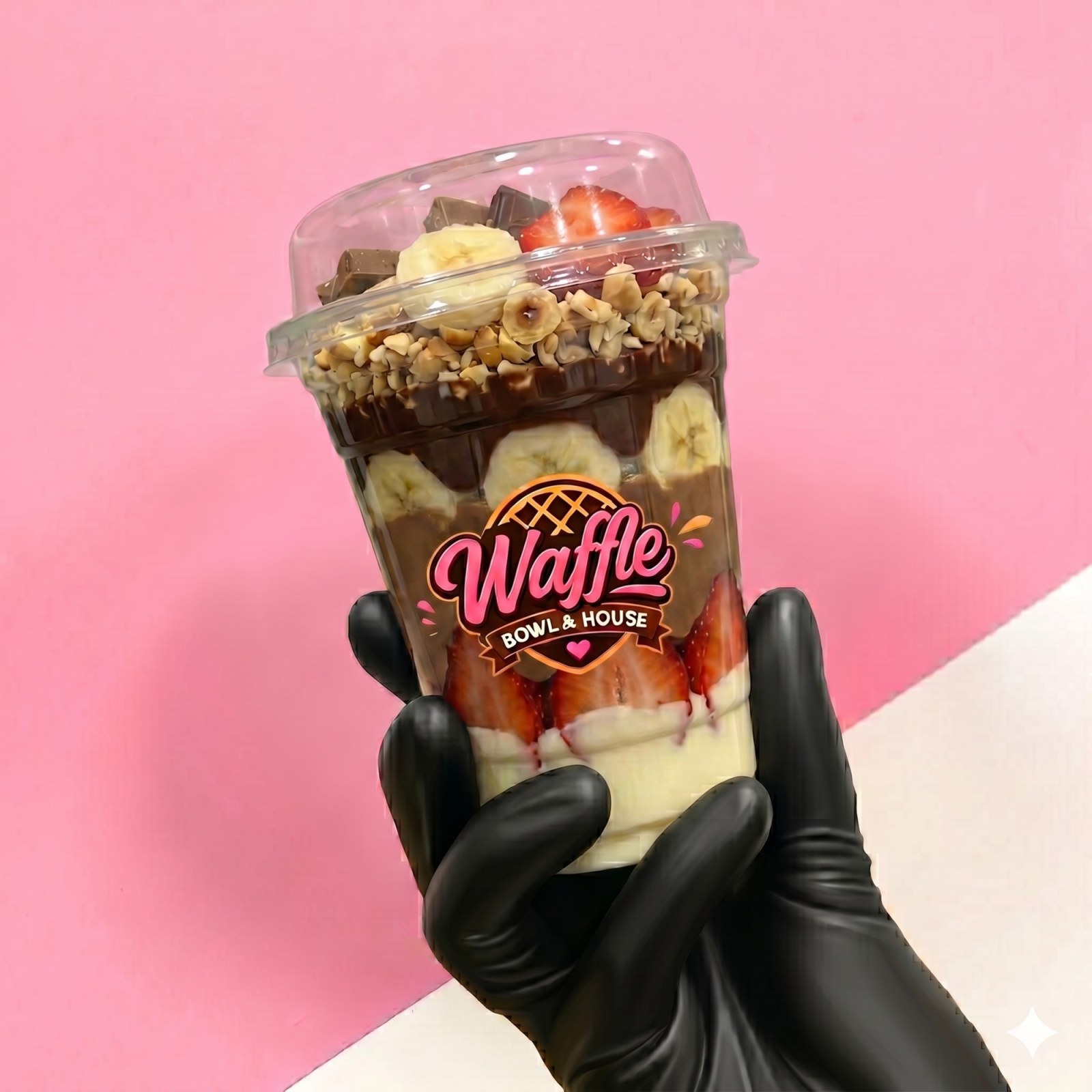 Çikolata Karnavalı Waffle Cup (Bardak)