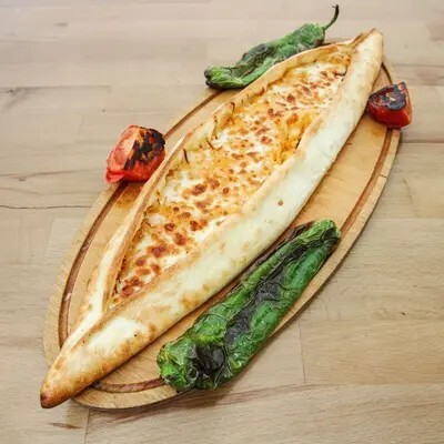 Çift Peynirli Pide (Açık)+Coca Cola 330 ml