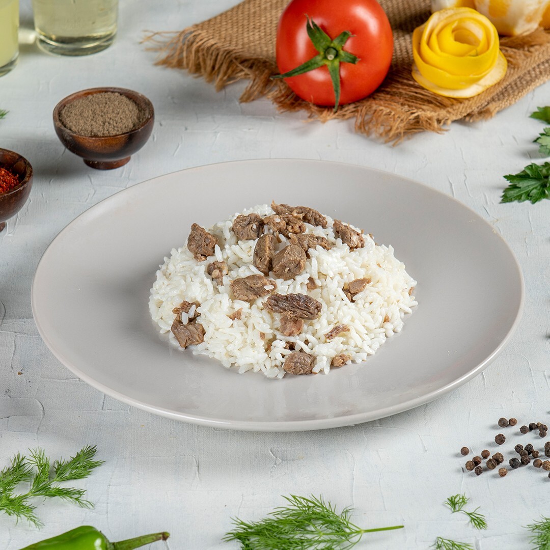 Kavurmalı Mısırlı Pilav