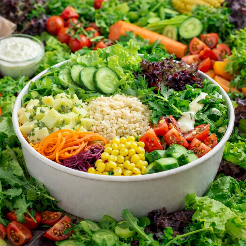 Patates Salatası Bowl Dünyası