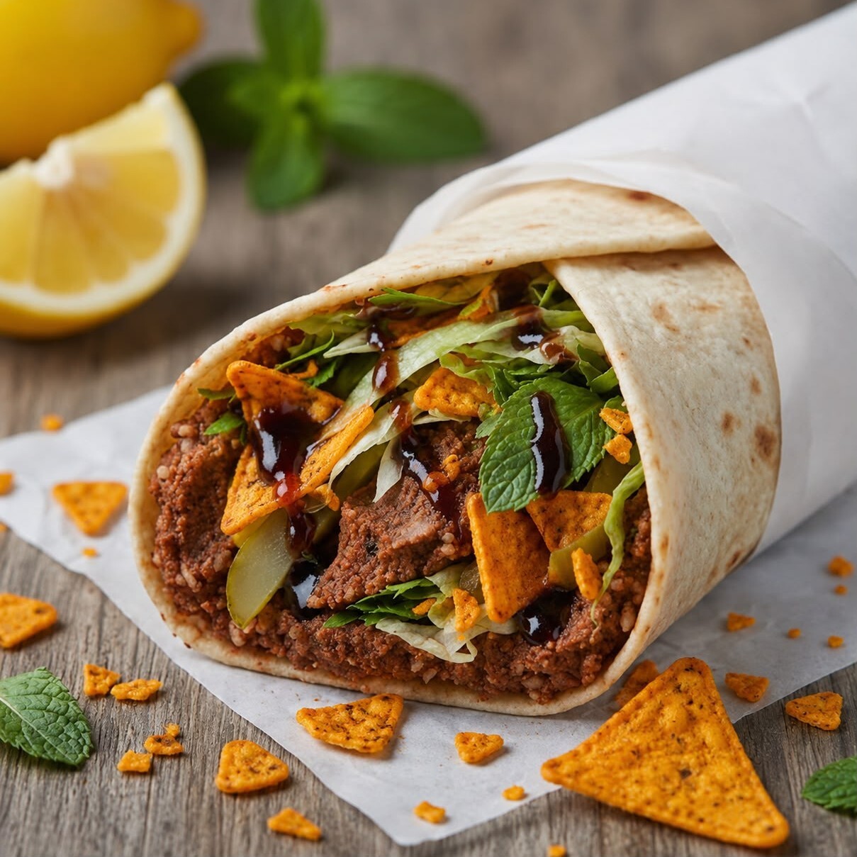 Efendi Doritoslu Çiğ Köfte Dürüm (200 gr)