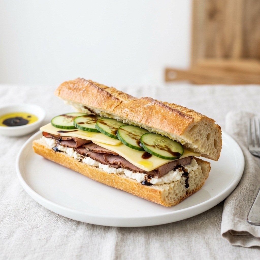 Ricotta & Füme Et Sandviç