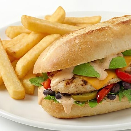 Chicken Avocado Sandviç
