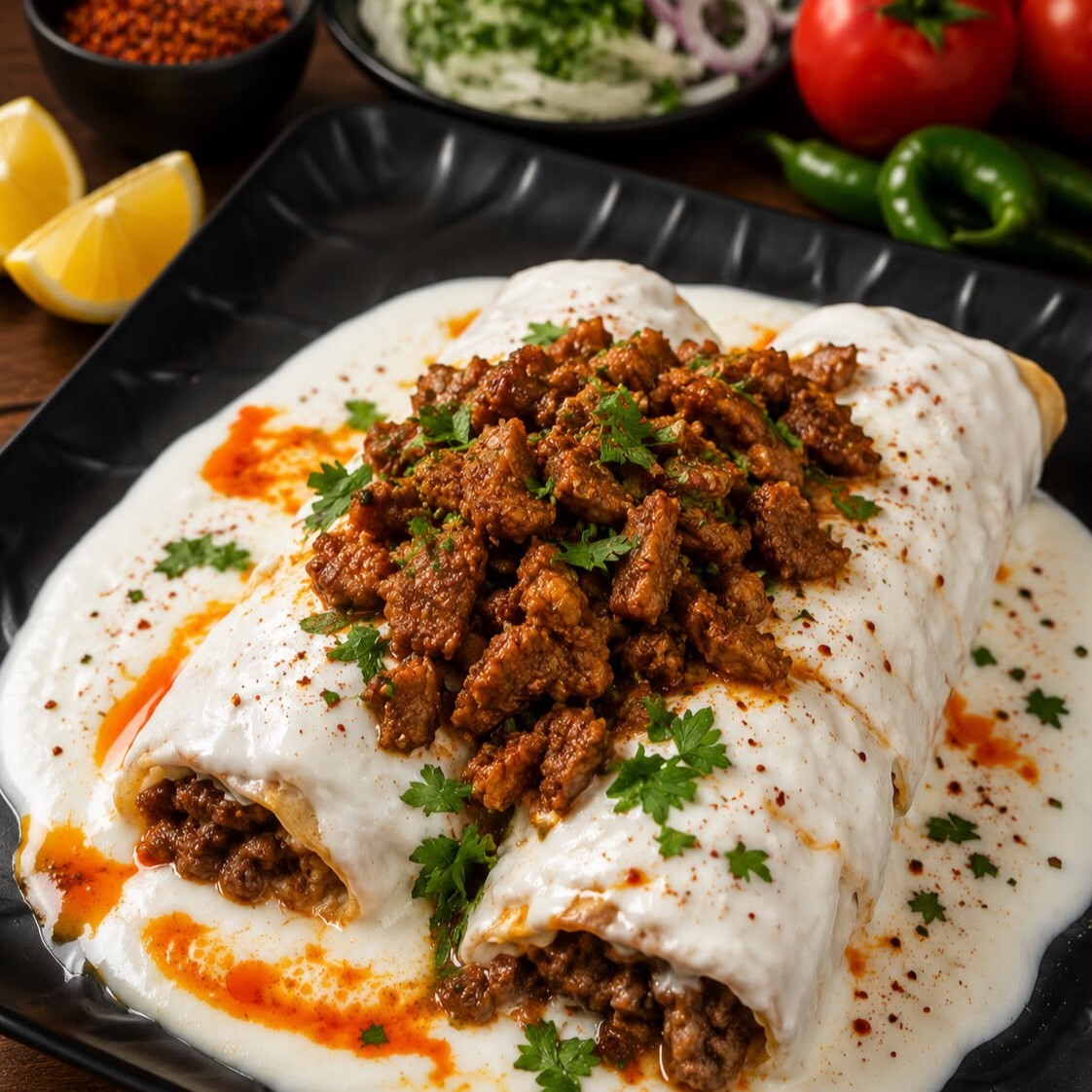 Et Yoğurtlu Tantuni