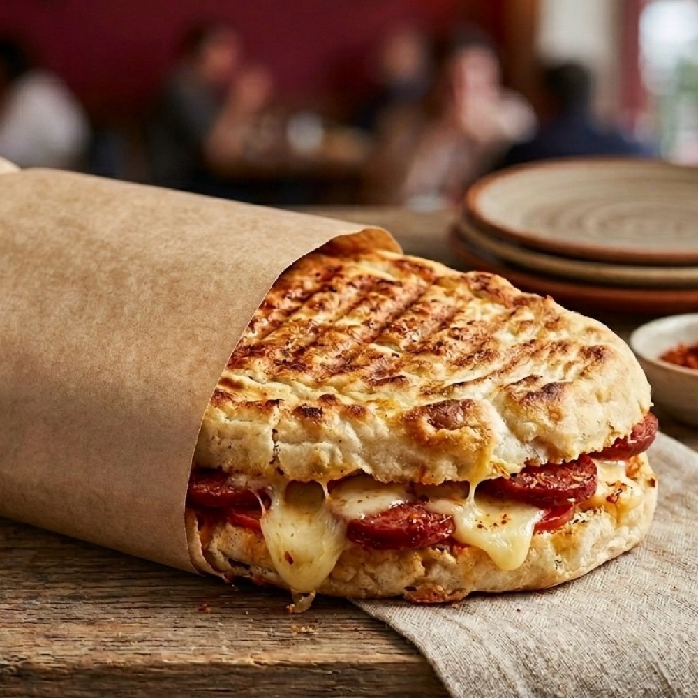 Bazlama Karışık Tost