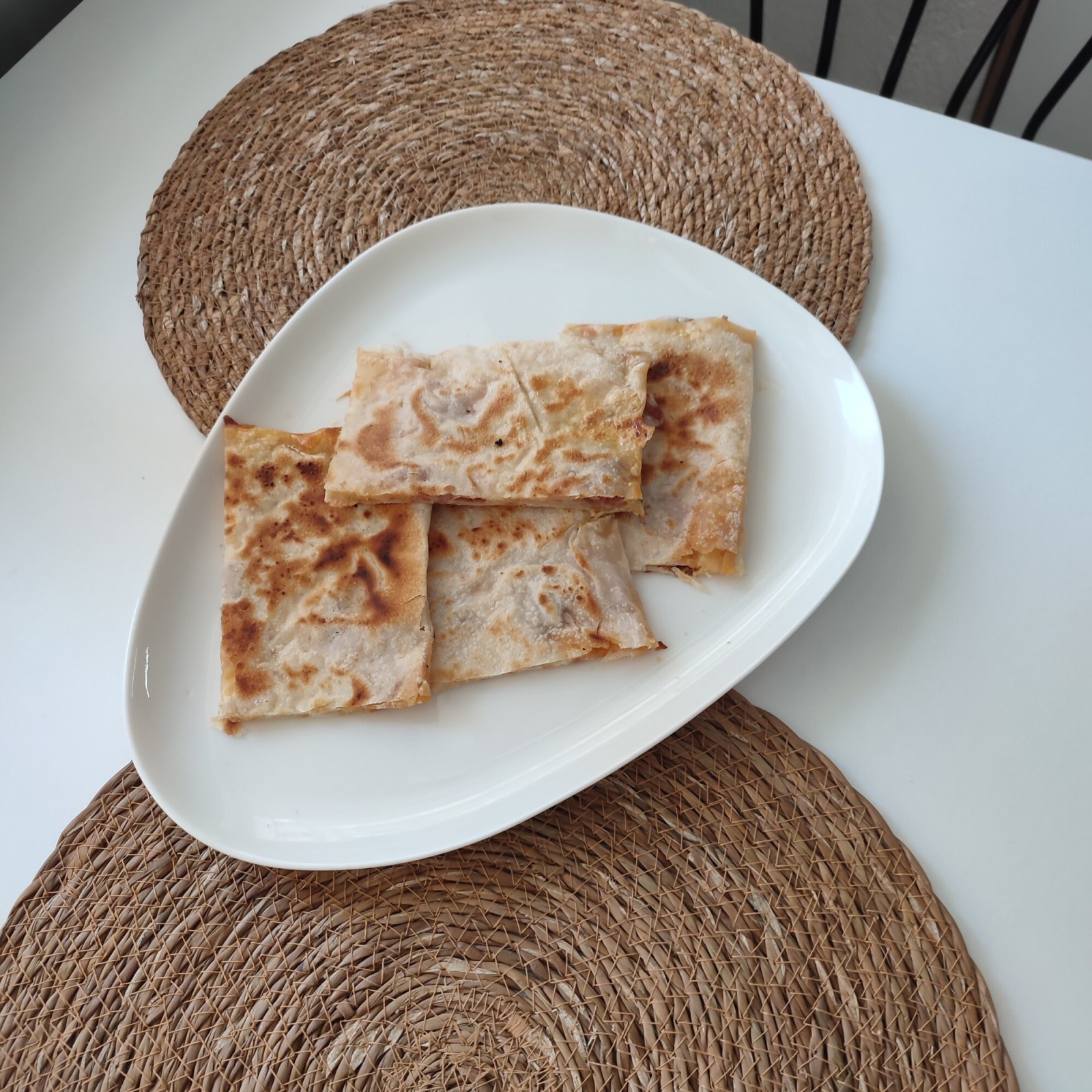 El Açması (Klasik) Yumurtalı Kaşarlı Gözleme