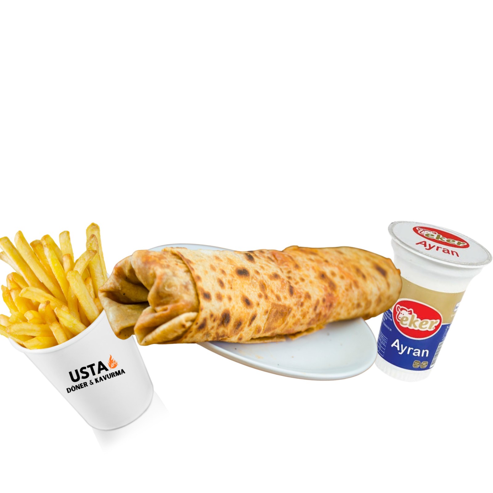 Usta Tavuk Döner (Large) Menü
