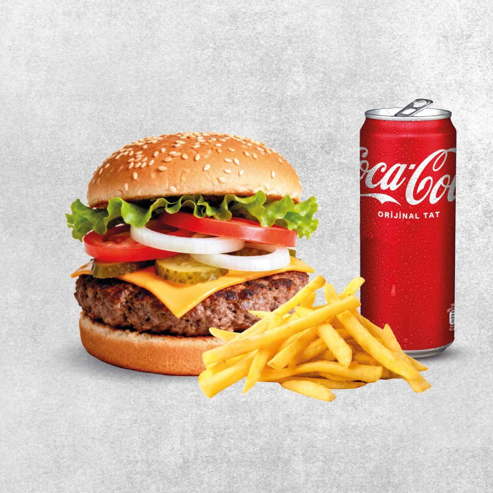 Cheeseburger Menü