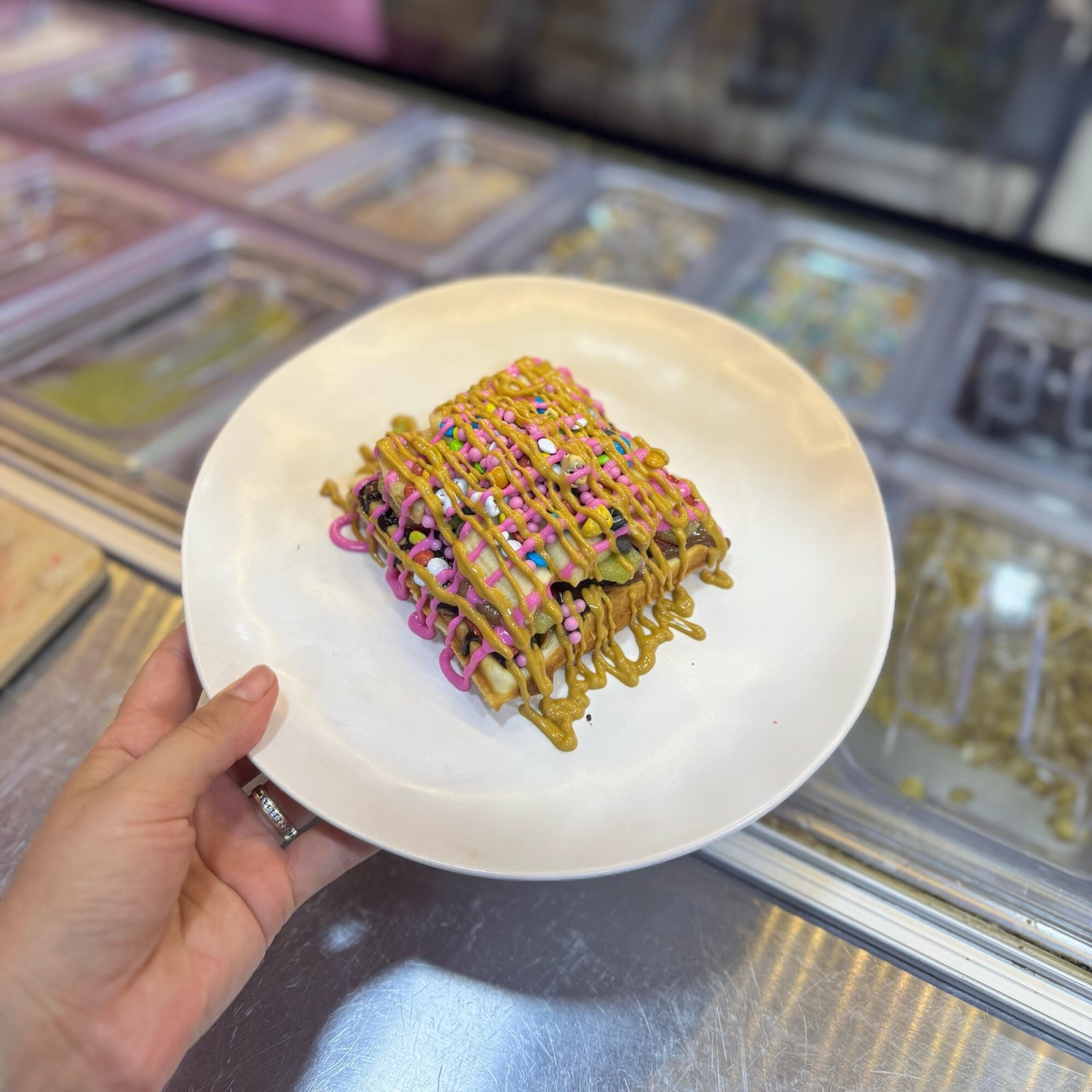 8 Malzemeli Waffle