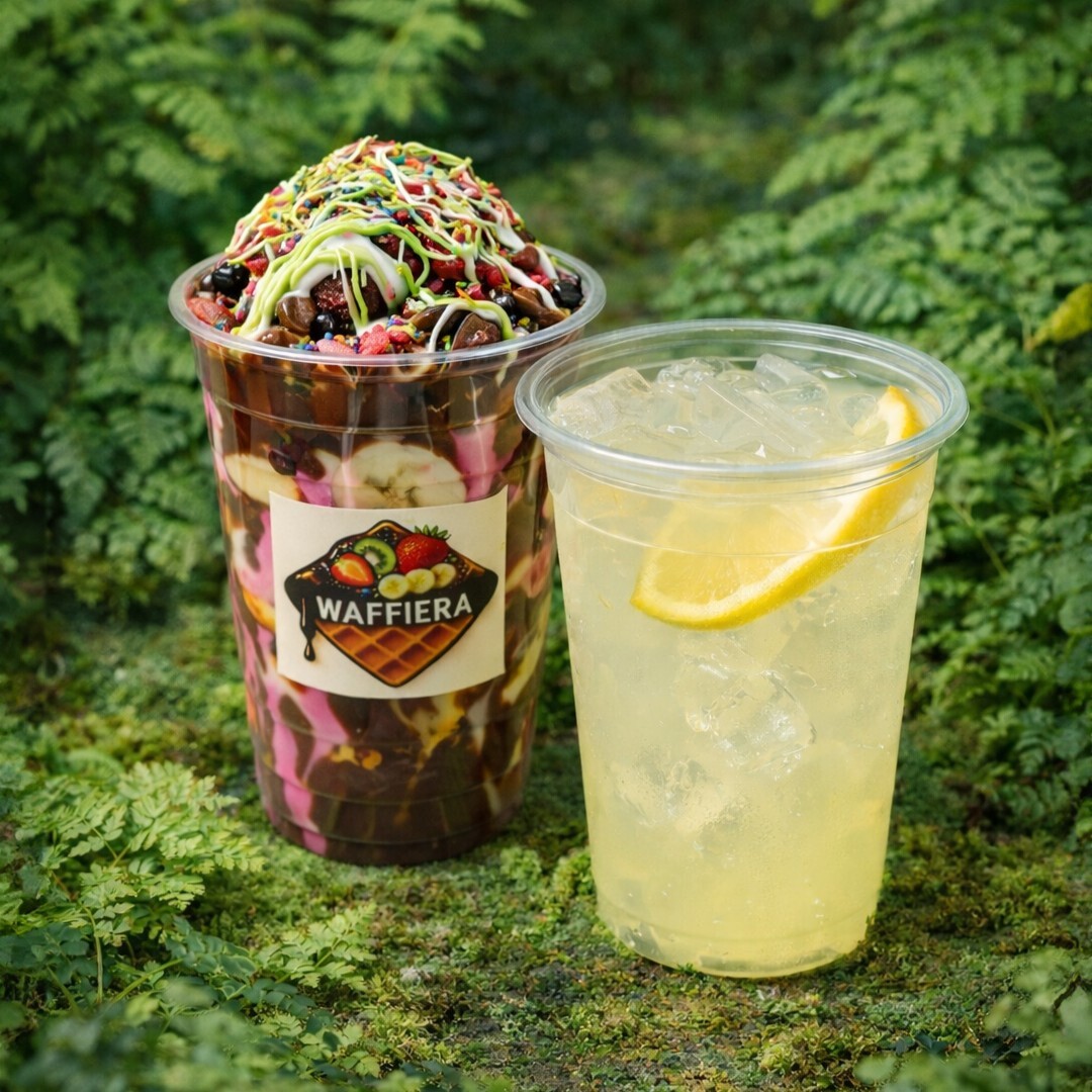 Bardak Waffle + Limonata
