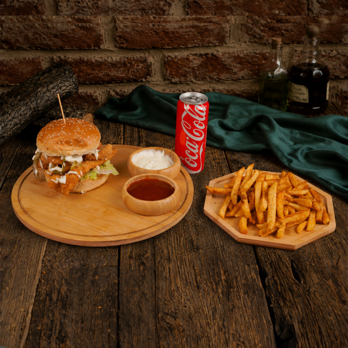 Avantajlı Tavuk Burger Menü