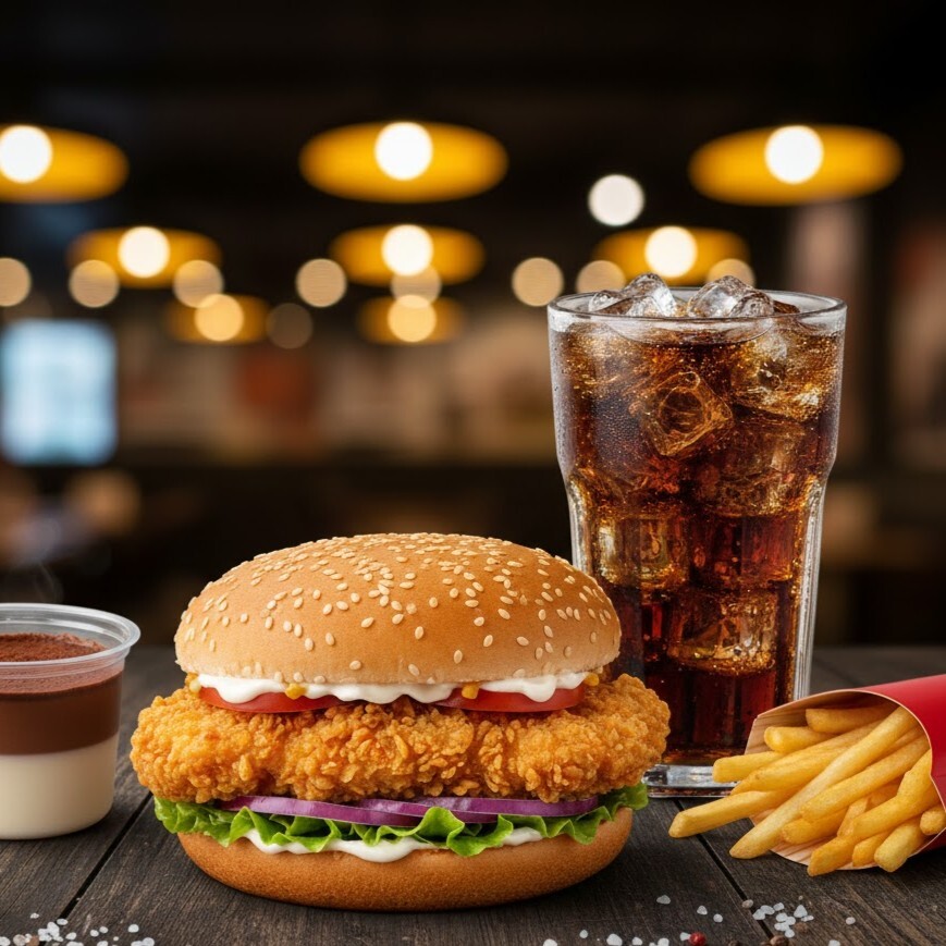 Çıtır Tavuk Burger