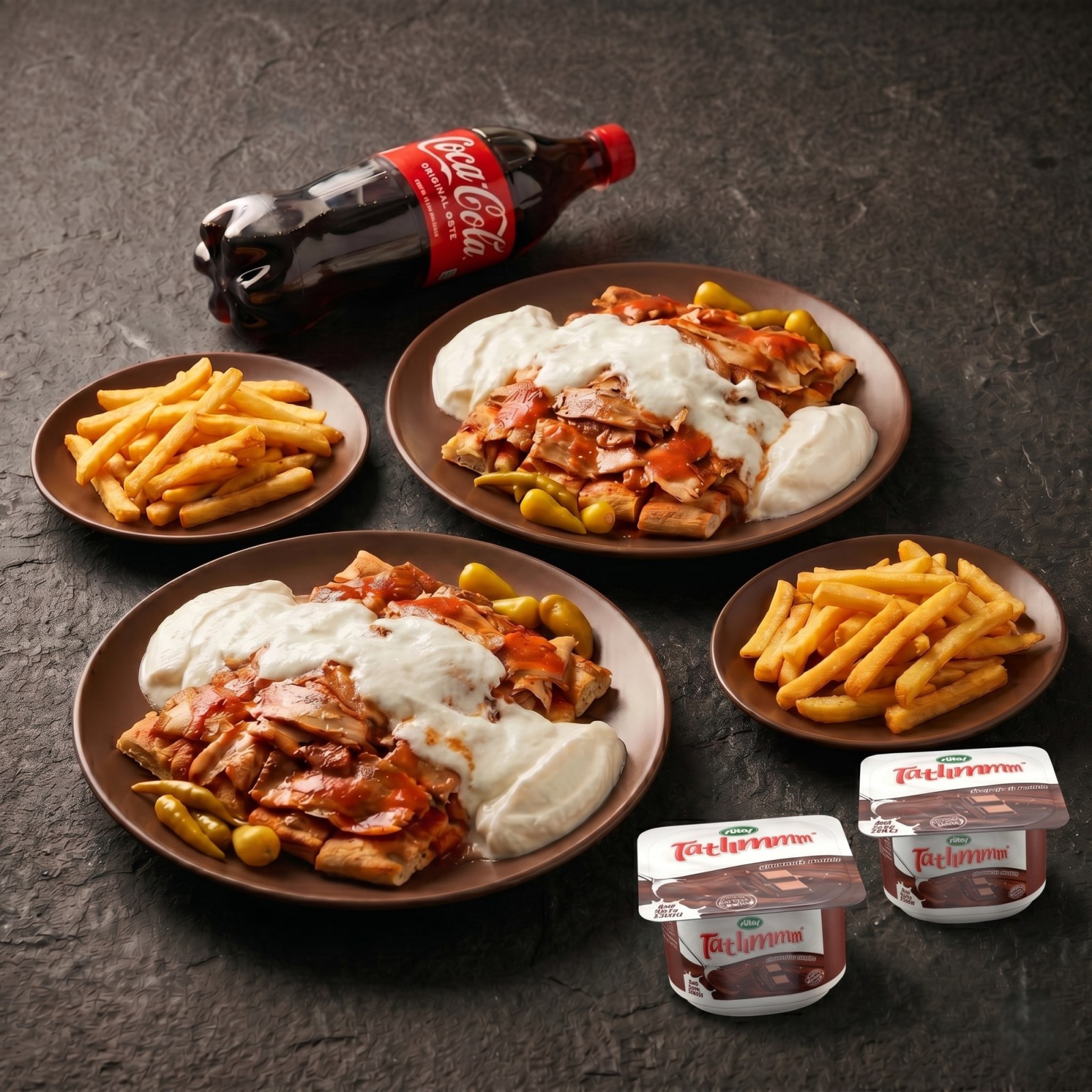 2'li Tavuk İskender Menü (100 gr.)