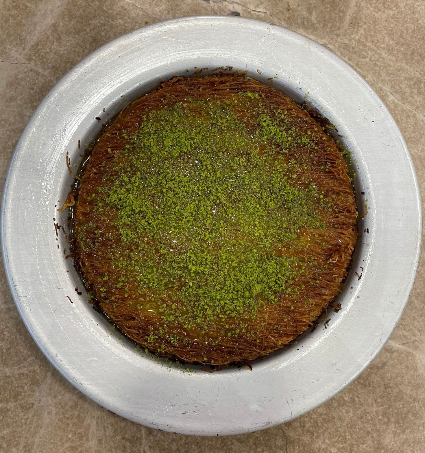 Kaymaklı Fıstıklı Hasır Künefe (4 Kişilik)
