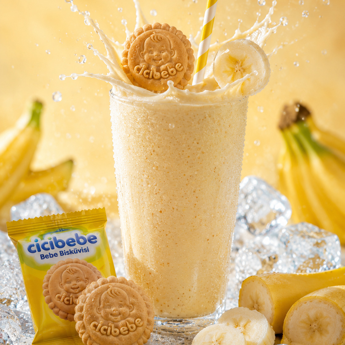 Muzlu&Bebe Bisküvili Milkshake (14 Oz.)