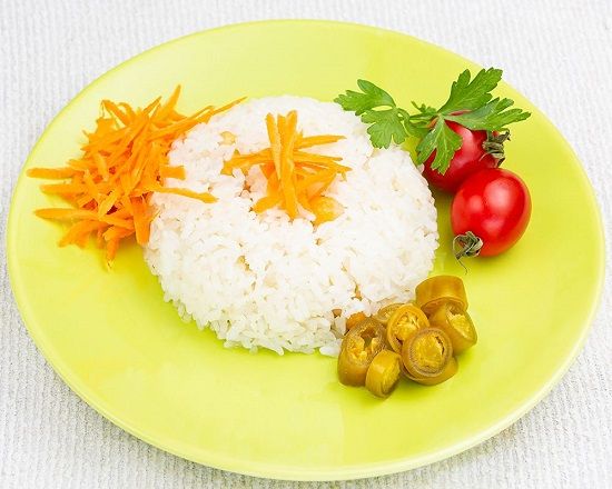 Sade Pirinç Pilavı