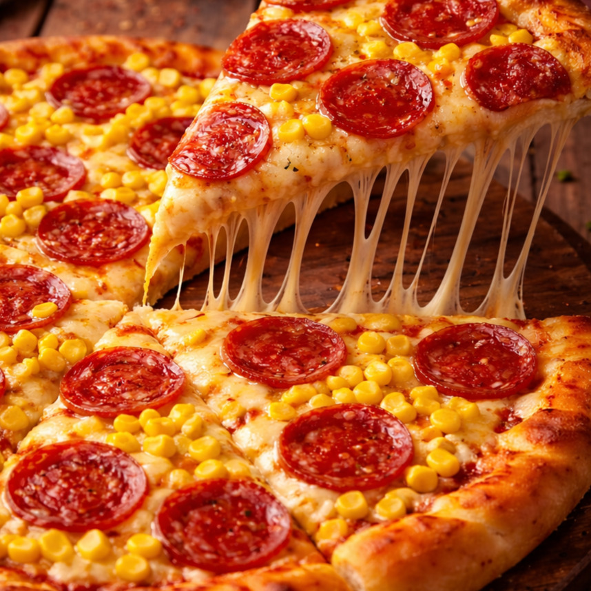 Sosis & Mısır Pizza orta