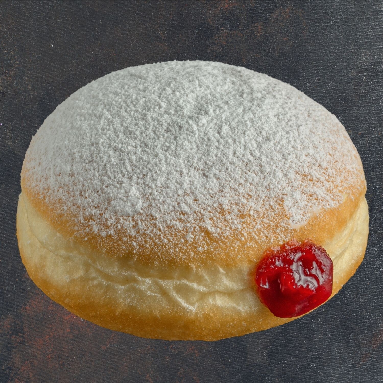 Pudralı Vişneli Donut