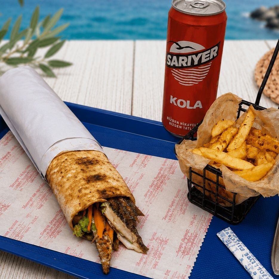 Karaköy Usulü Balık Dürüm Menü