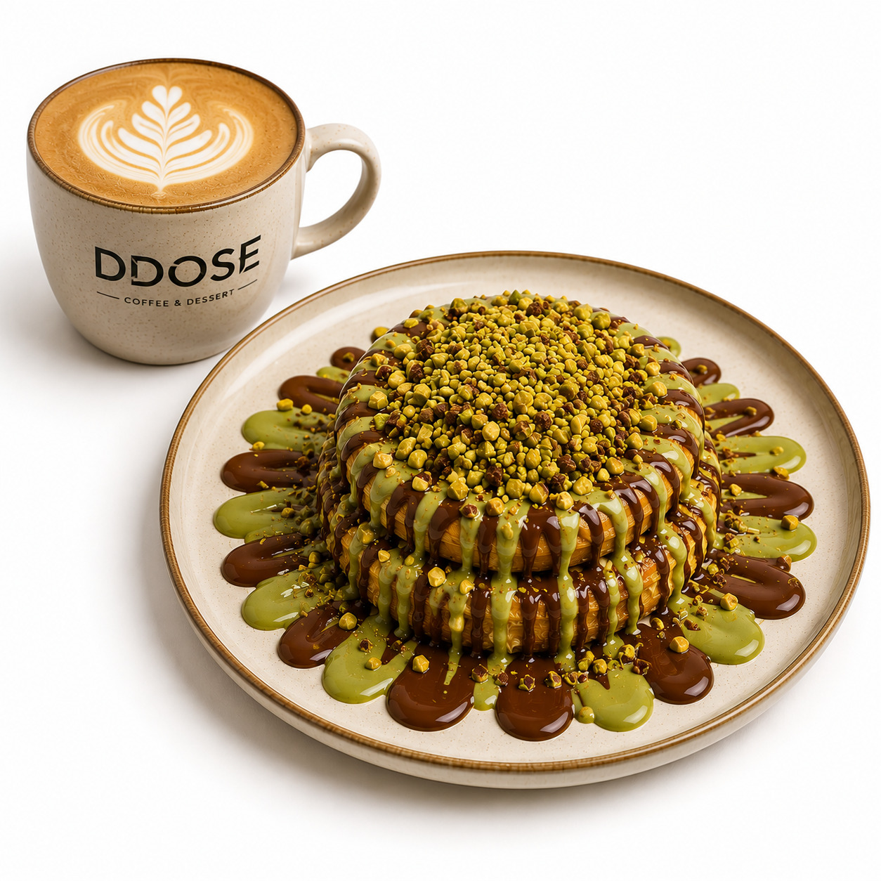 Dubai Roll + Kahve