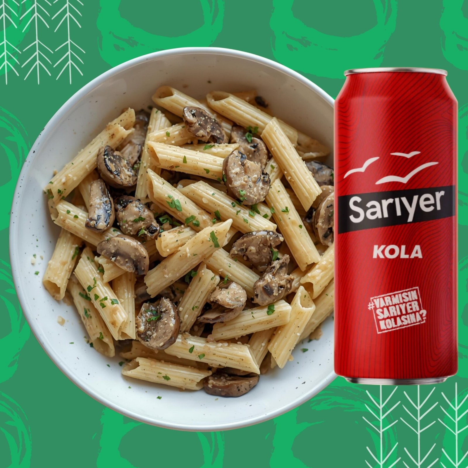 DEV BOY MENÜM PENNE ALFREDO+İÇECEK)