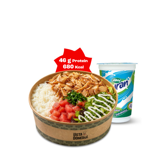 Uber Eats Özel Fit Bi’Kase Bowl Menü