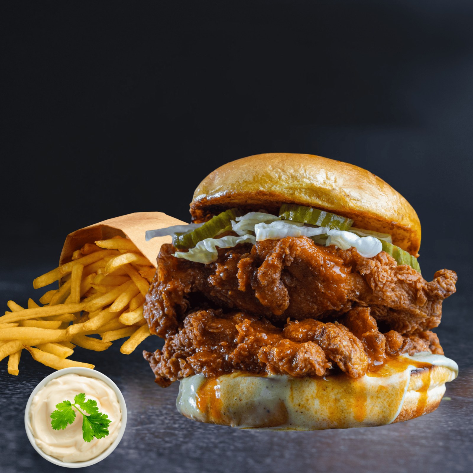 Bembeyaz Tavuk Burger
