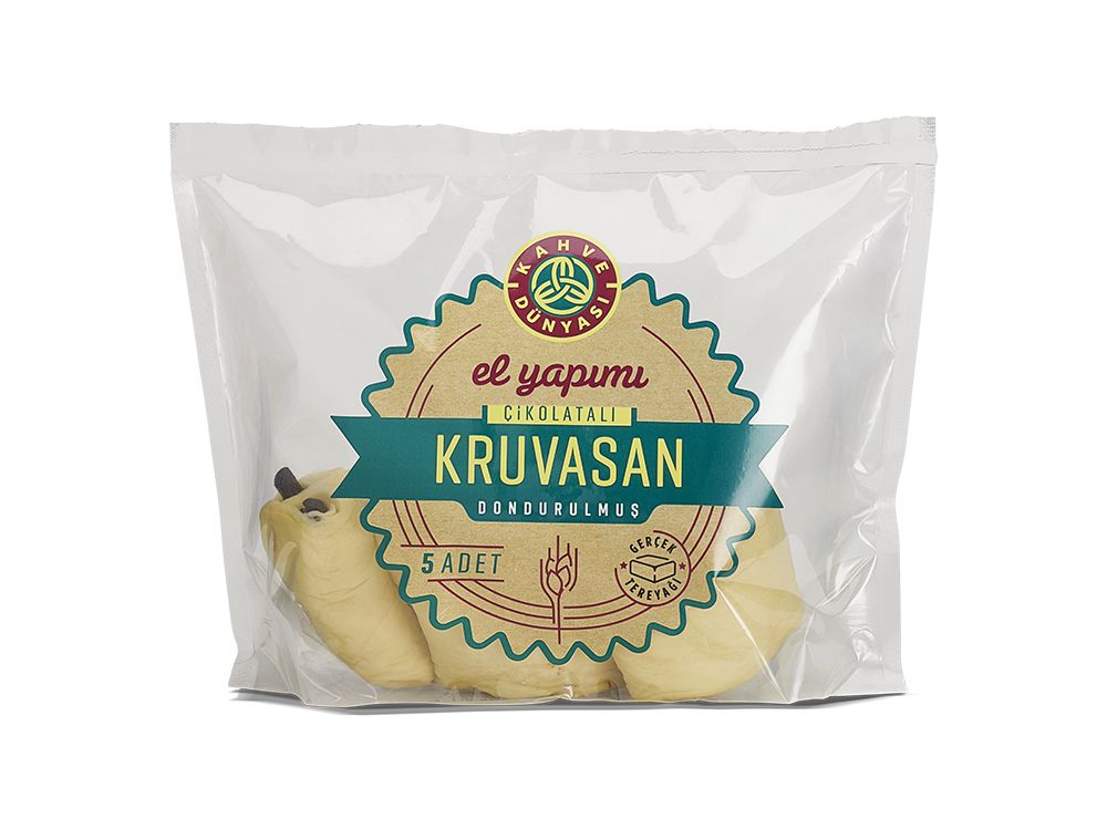 Dondurulmuş Çikolatalı Kruvasan (5 Adet)