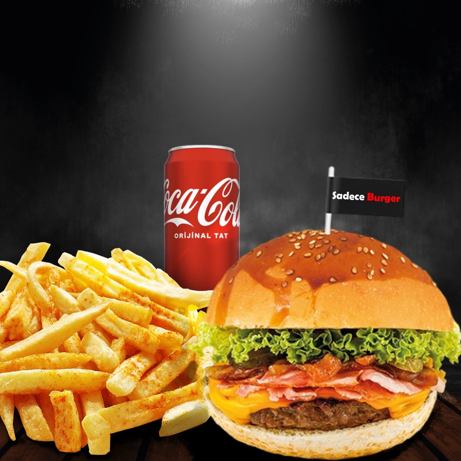Smash Kasap Burger Menü