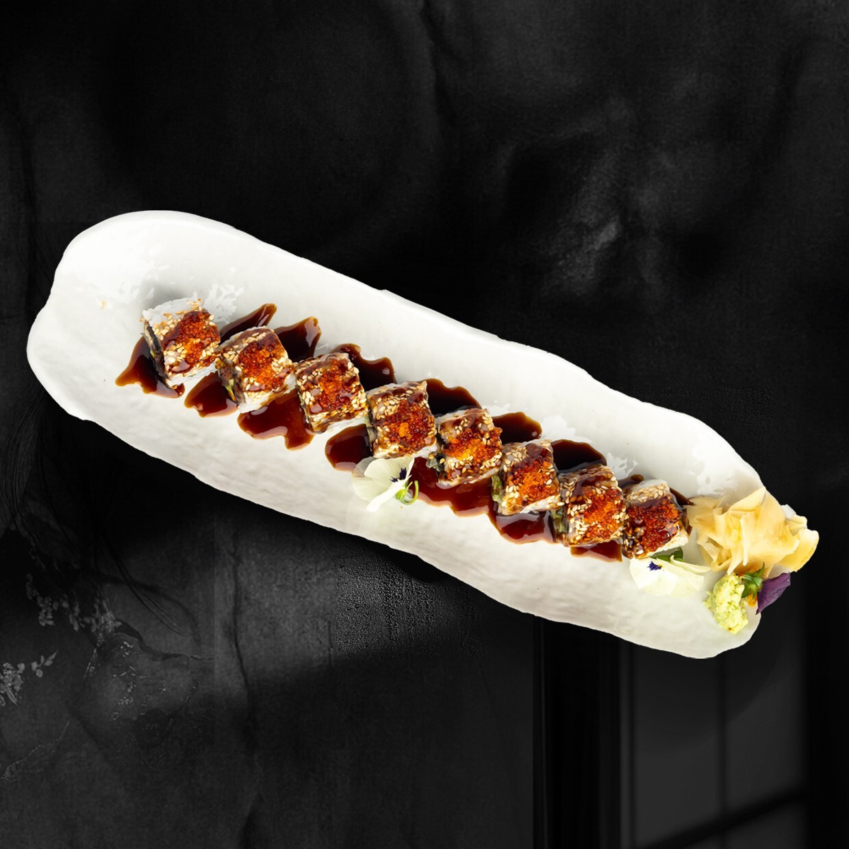 Dragon Roll 8 parça (cooked)
