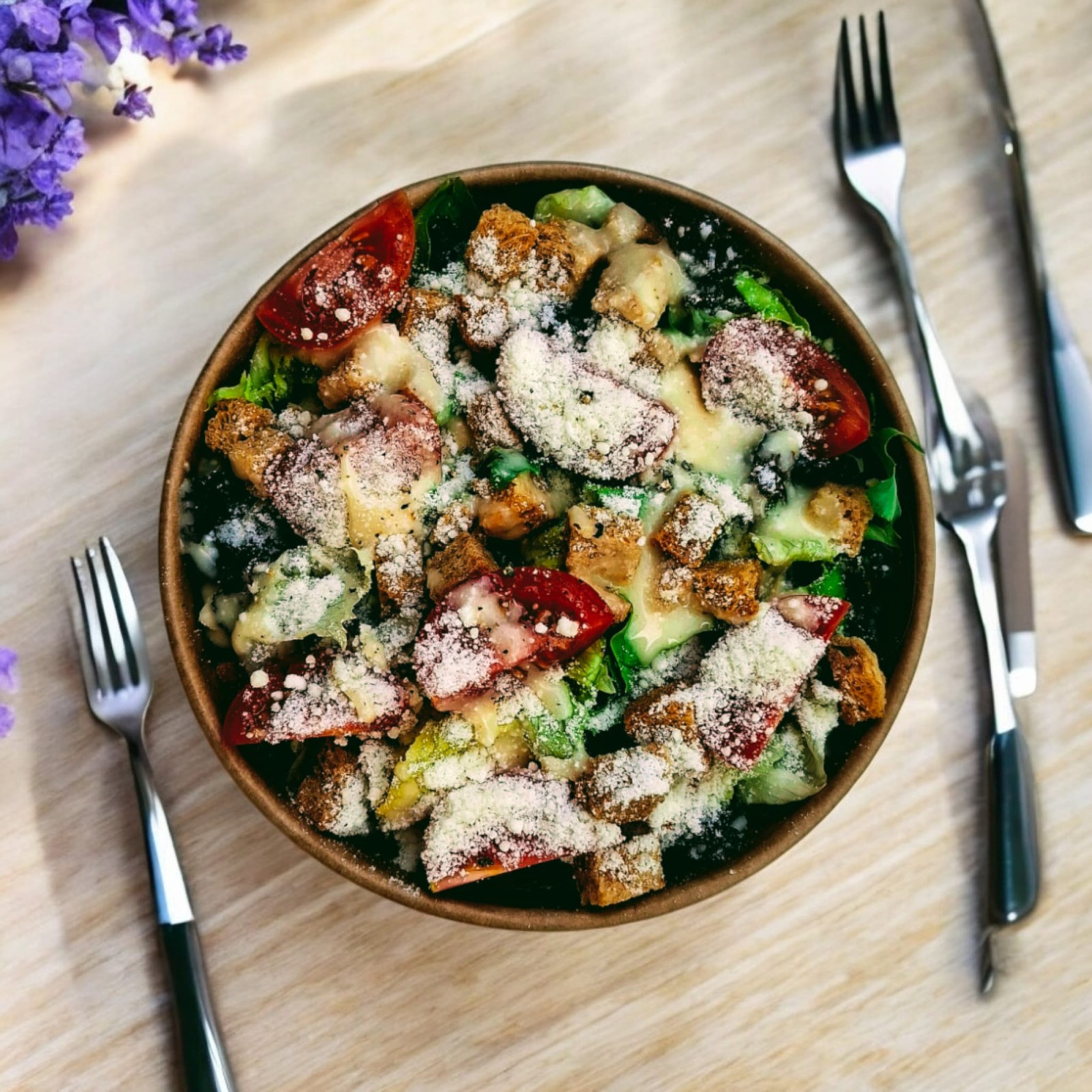Sade Sezar Salata (1100 cc.) (Büyük Boy)