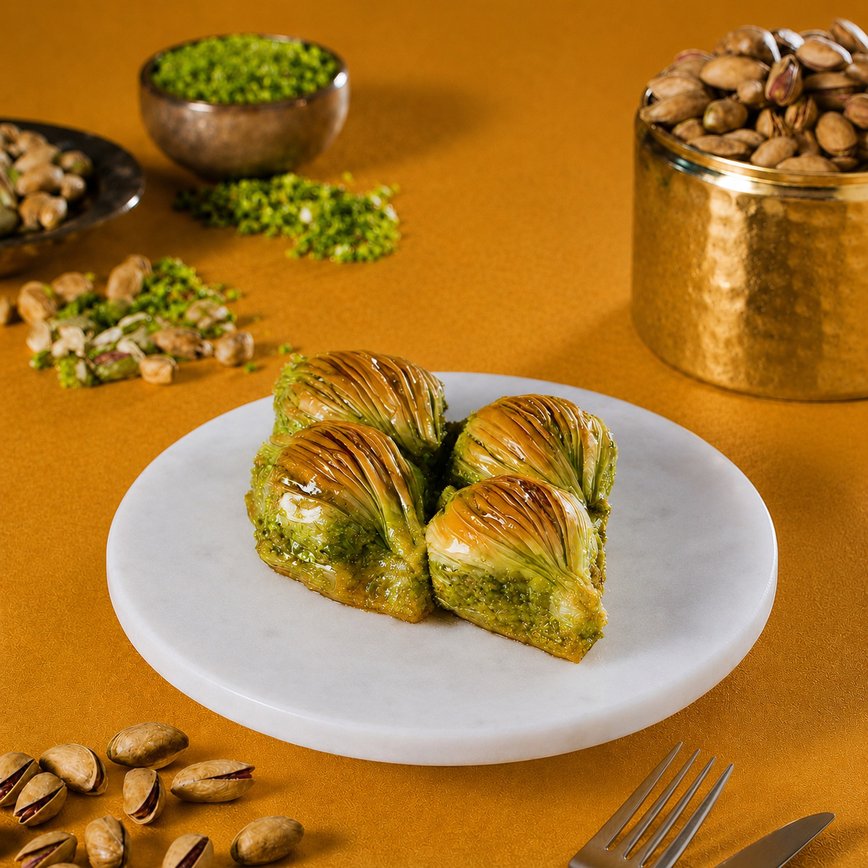 Fıstıklı Midye Tatlısı ( 750 Gr.)