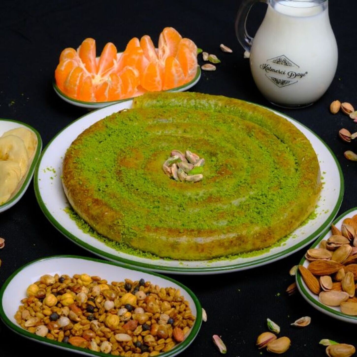 Fıstık Ezmeli Burma Katmer (3-4 Kişilik)