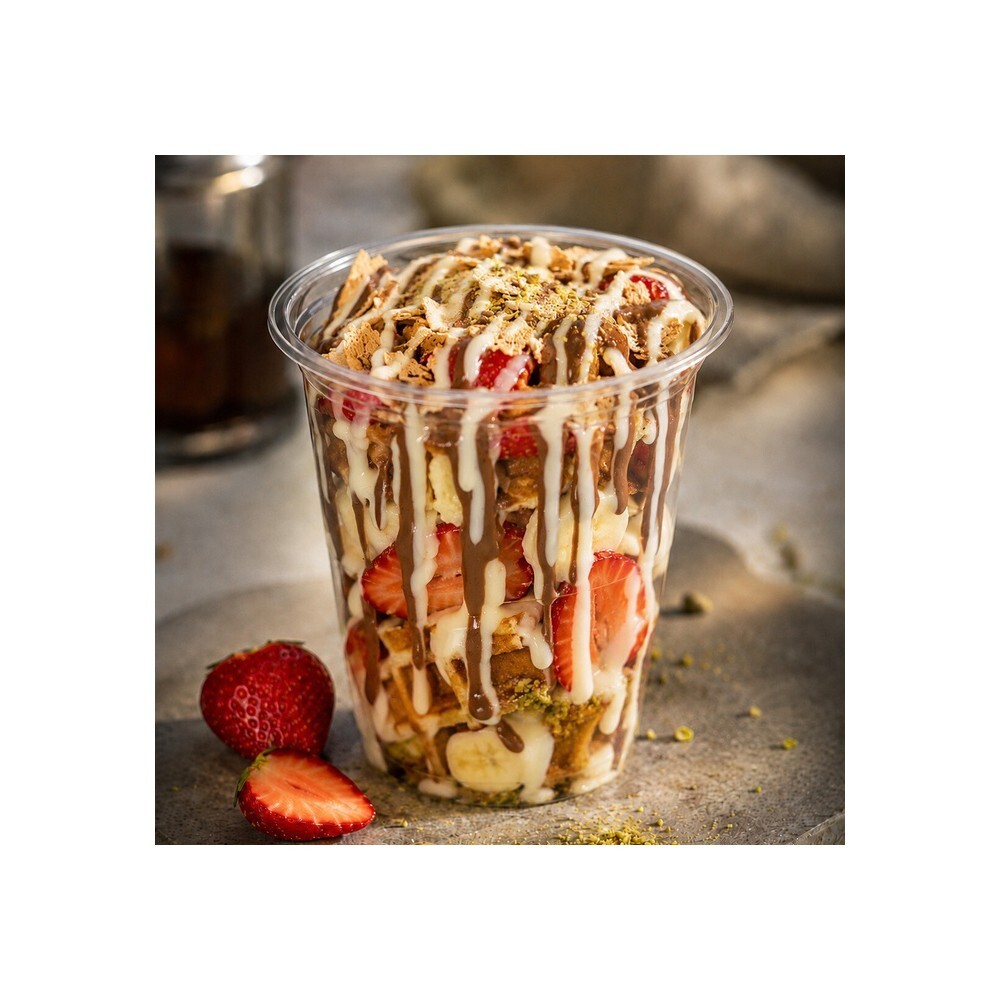 Chocolate Bomb Bardak Waffle