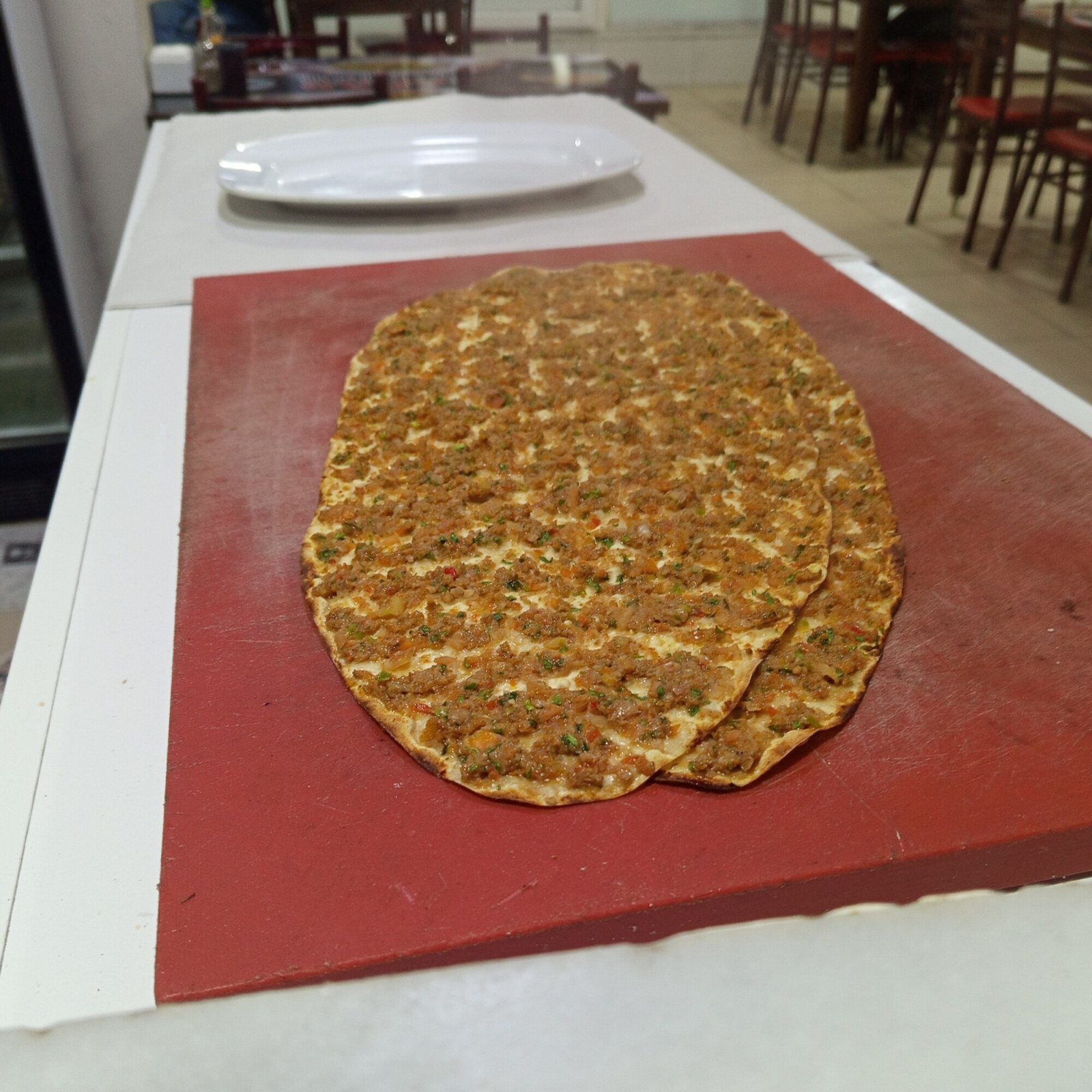 10'lu Lahmacun Menü ve Kemalpaşa
