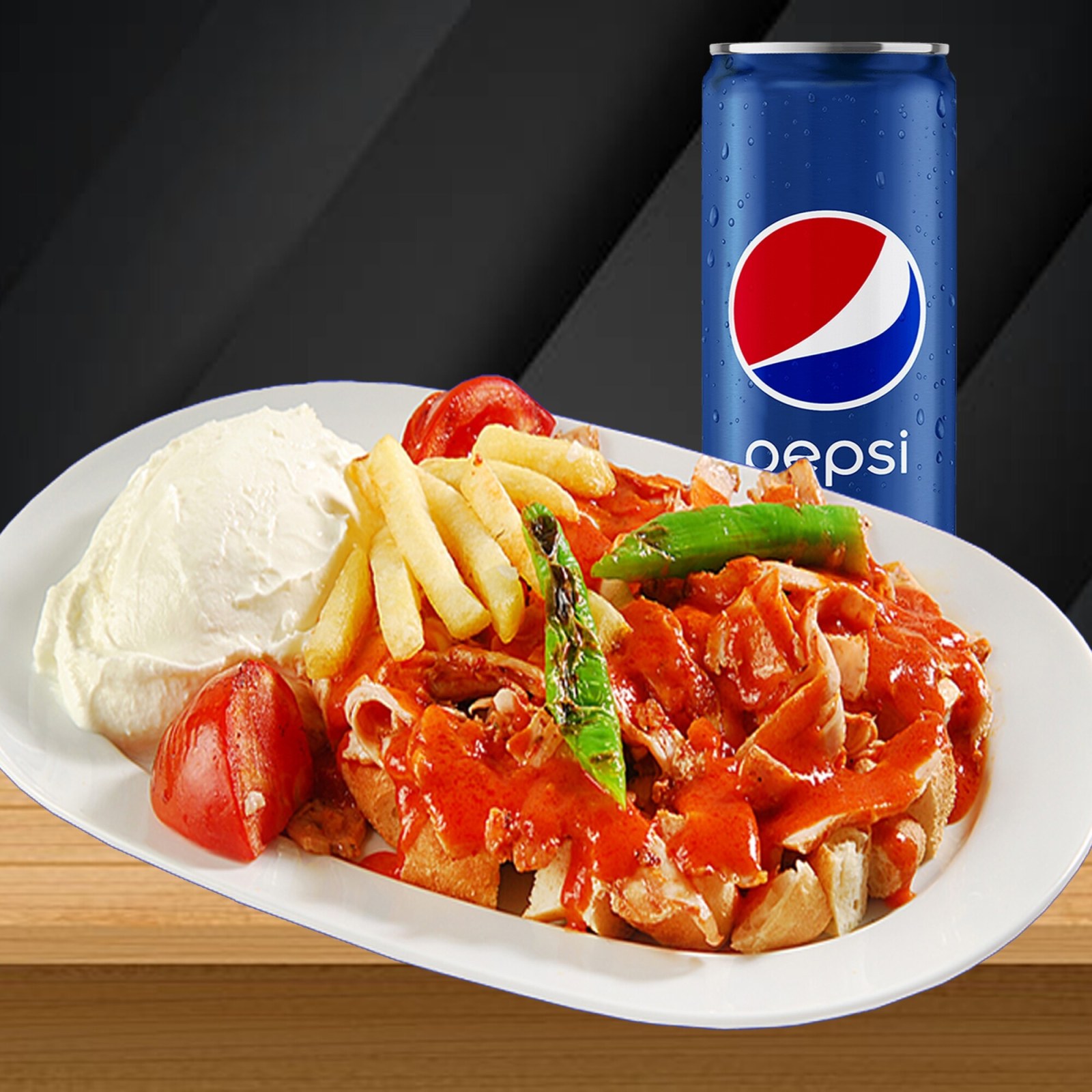 İskender Menü(Tavuk İskenderden)