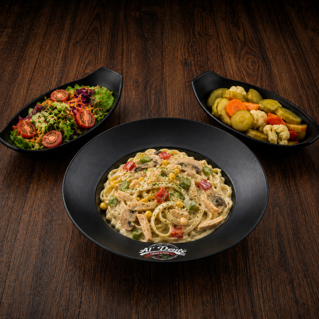 Tavuklu Fettucine Alfredo