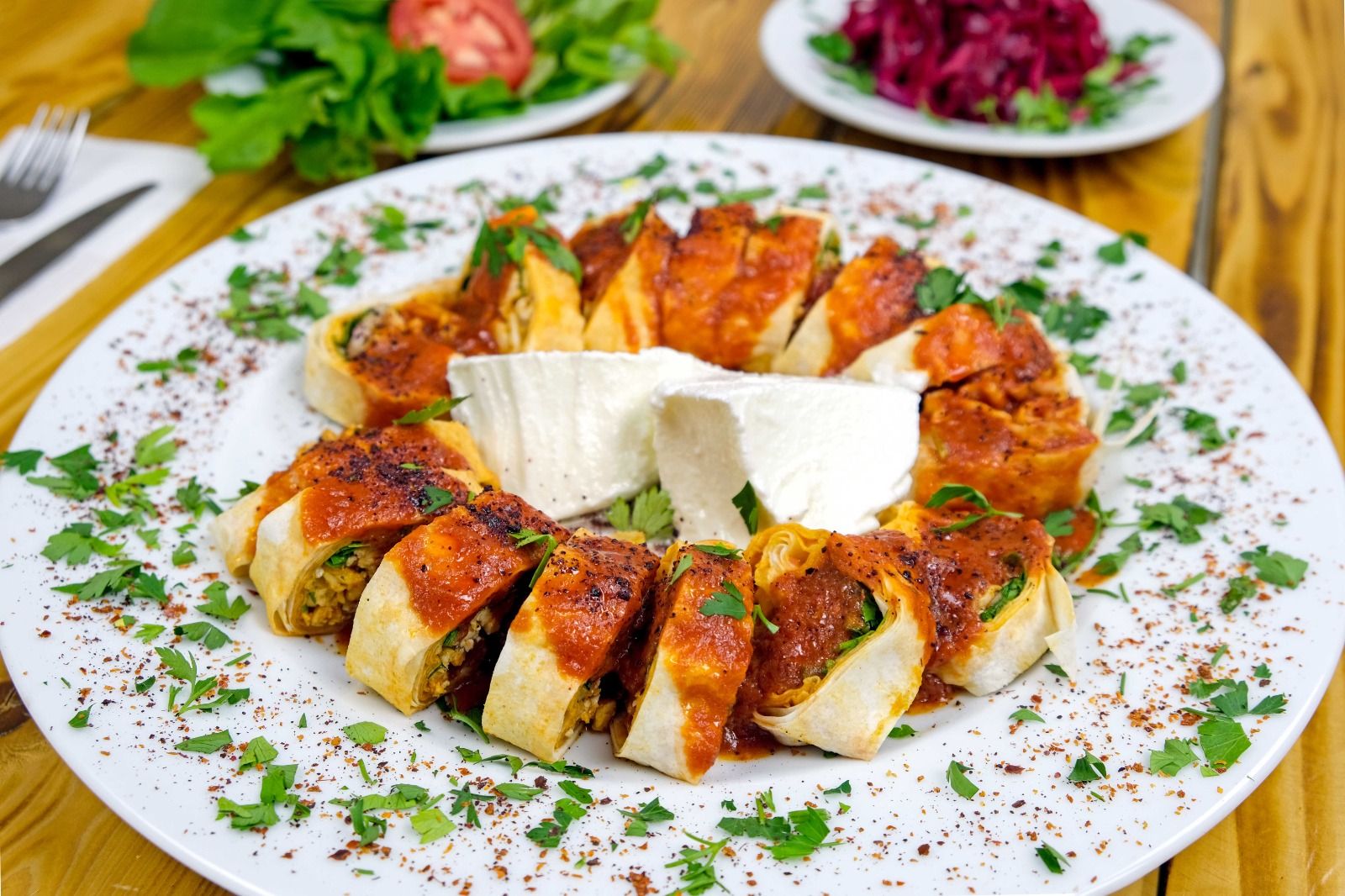 Yoğurtlu Tavuk Tantuni