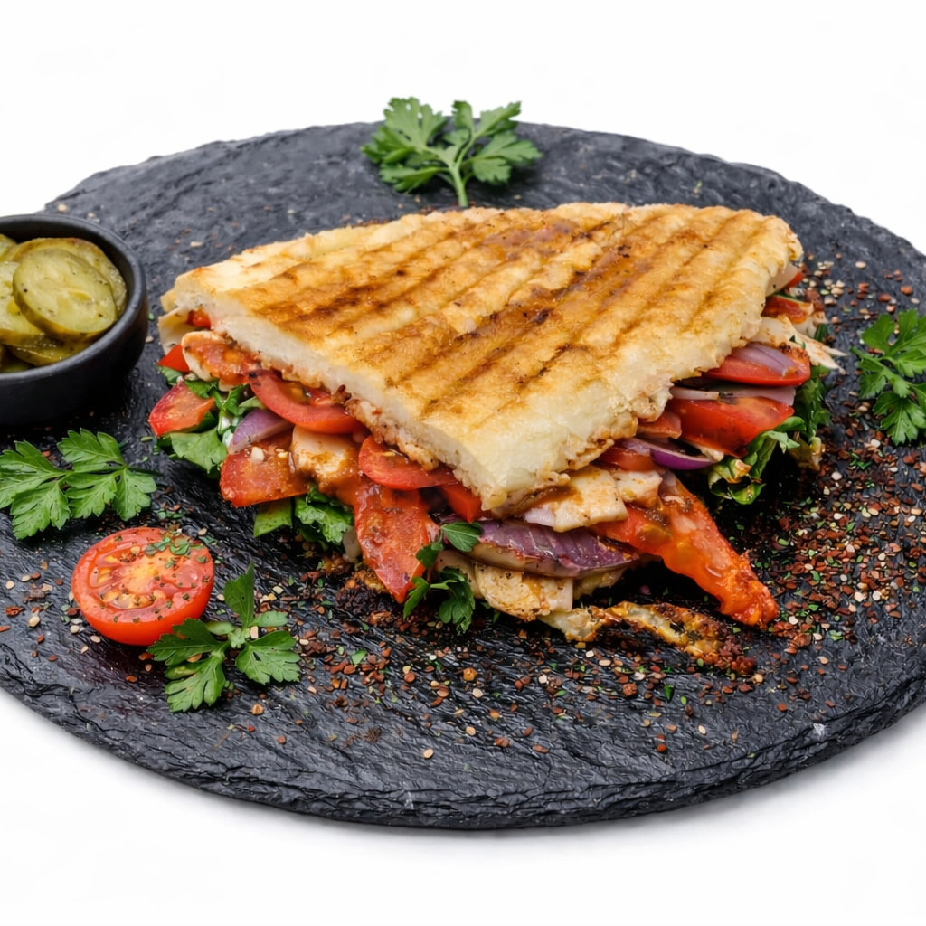 Sucuklu Tost (Yarım Ekmek)