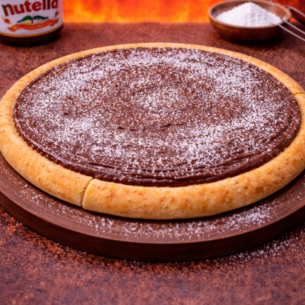 Nutellalı Pizza (Büyük Boy)